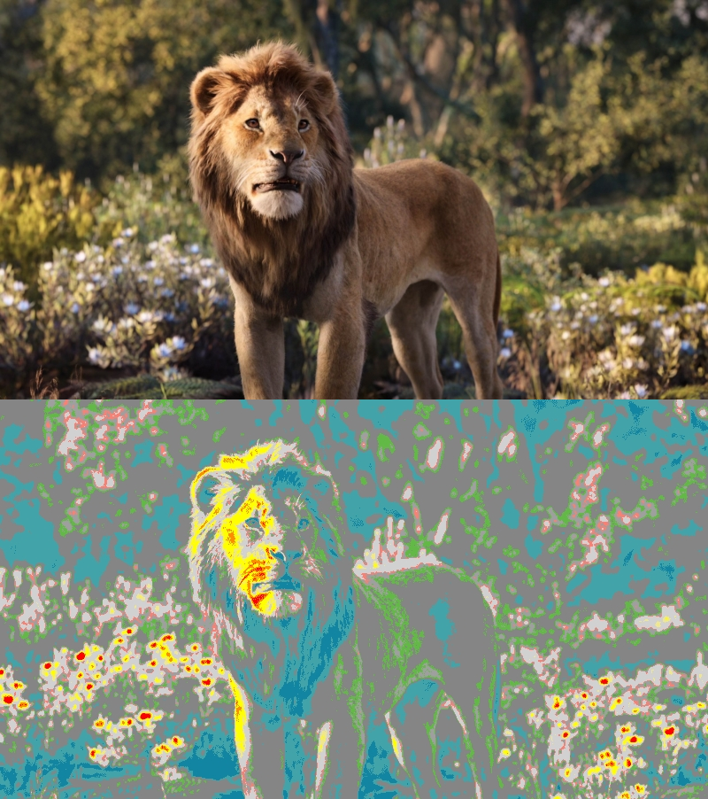 False Color of