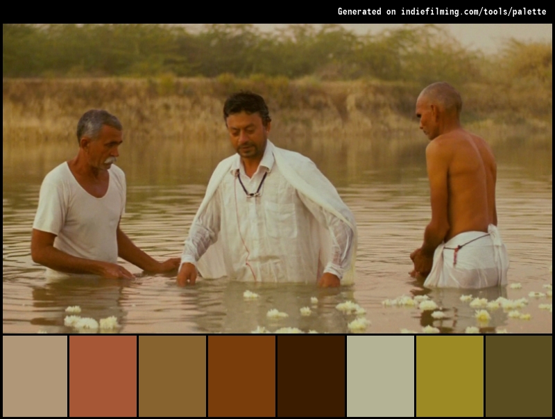 Color Palette: The Darjeeling Limited
