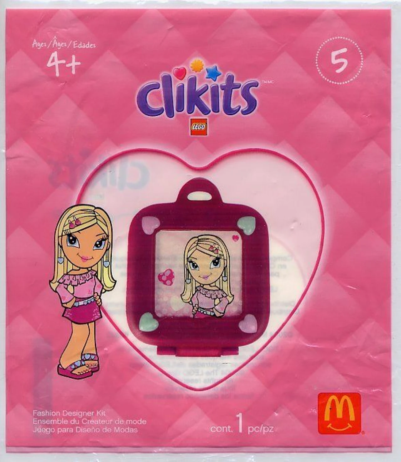 Lego Fashion Designer Kit 5: Hearts Jewelry Box