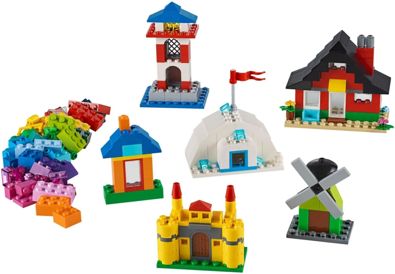 Lego Bricks and Houses