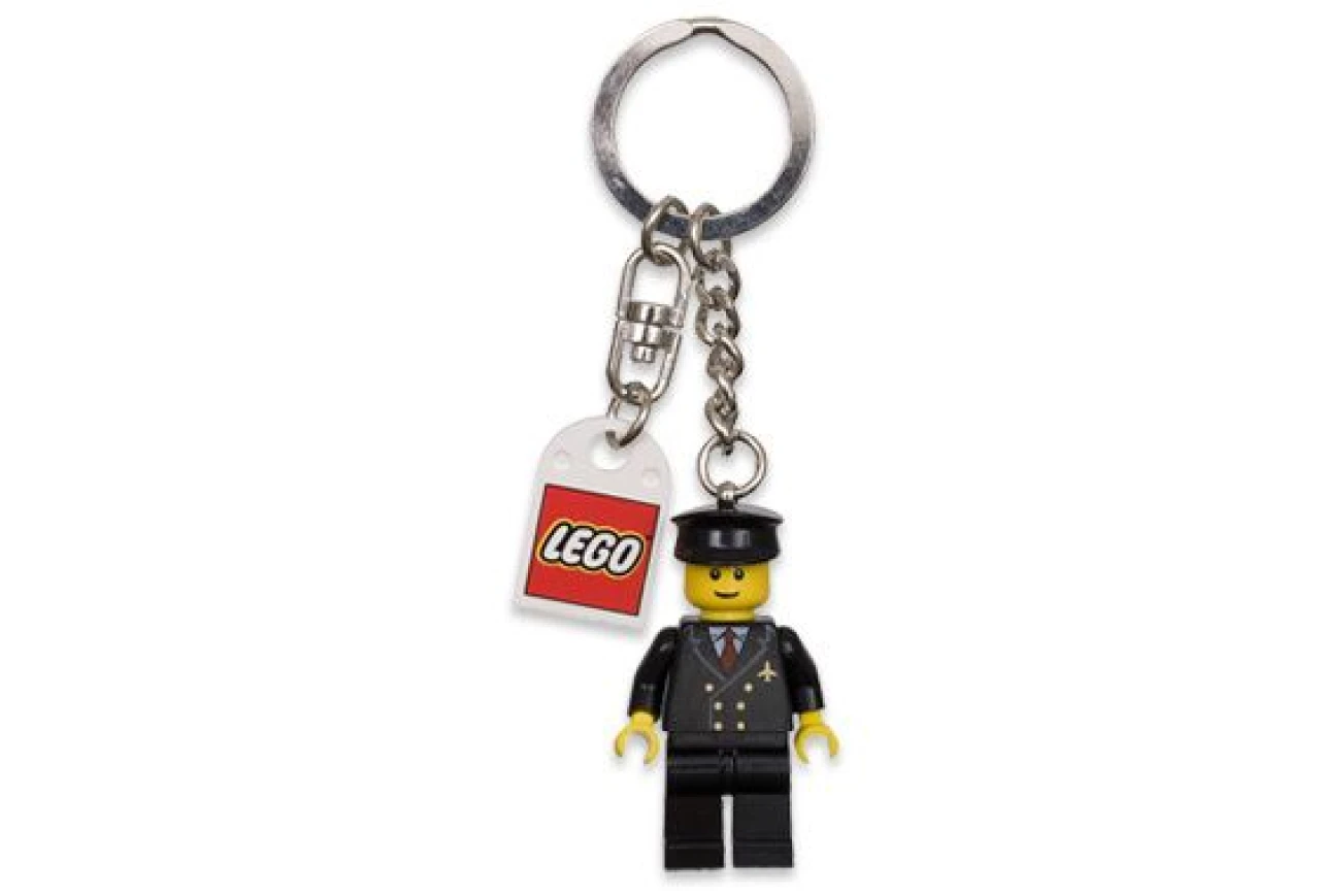 Lego Pilot Key Chain
