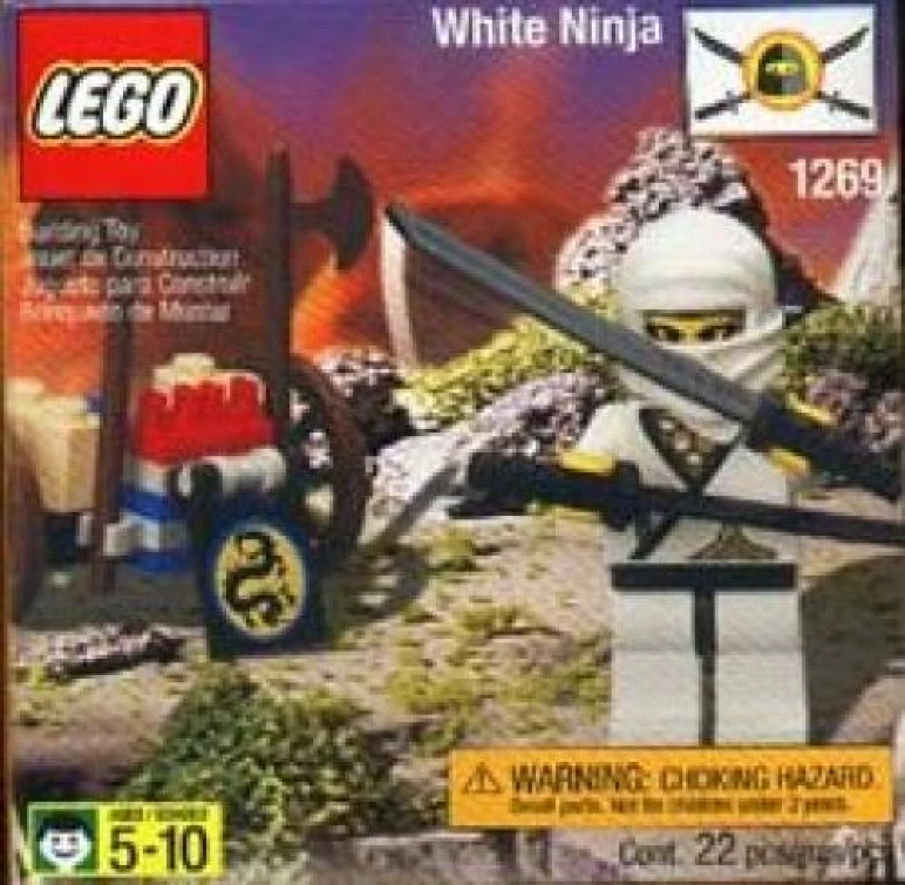 Lego White Ninja