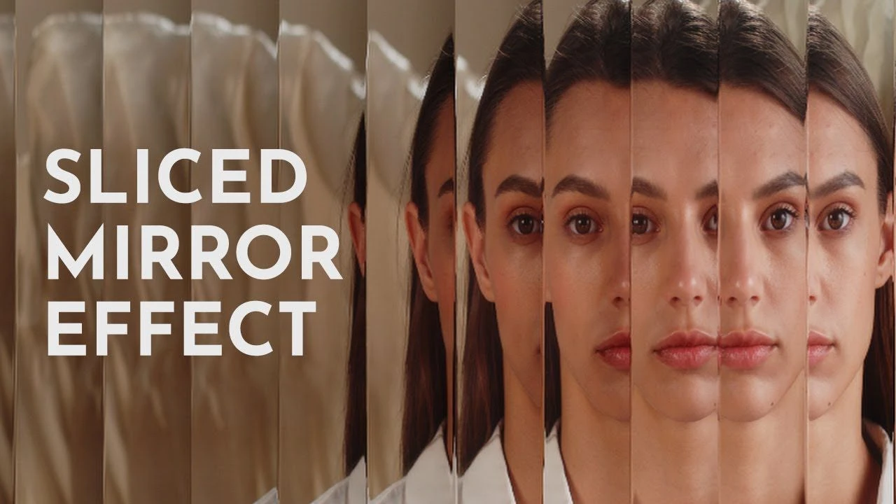 Sliced Mirror Effect in Davinci Resolve