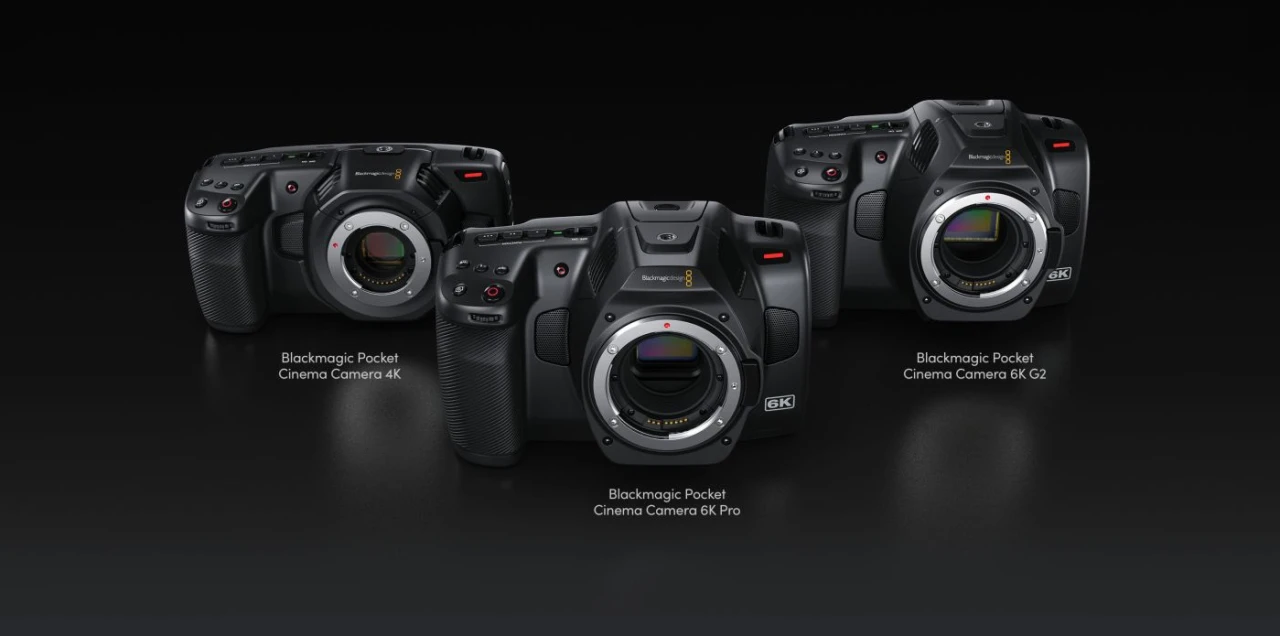 Blackmagic Releases Pocket Cinema Camera 6K G2