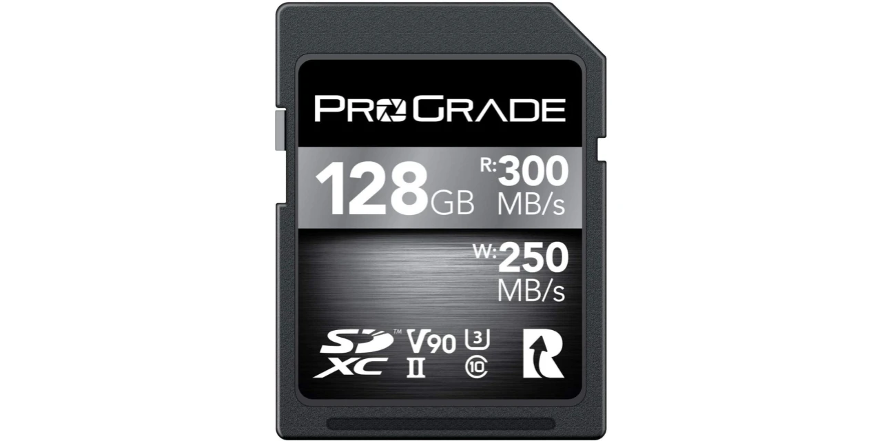 ProGrade Digital SDXC UHS-II V90 300R Memory Card 128GB