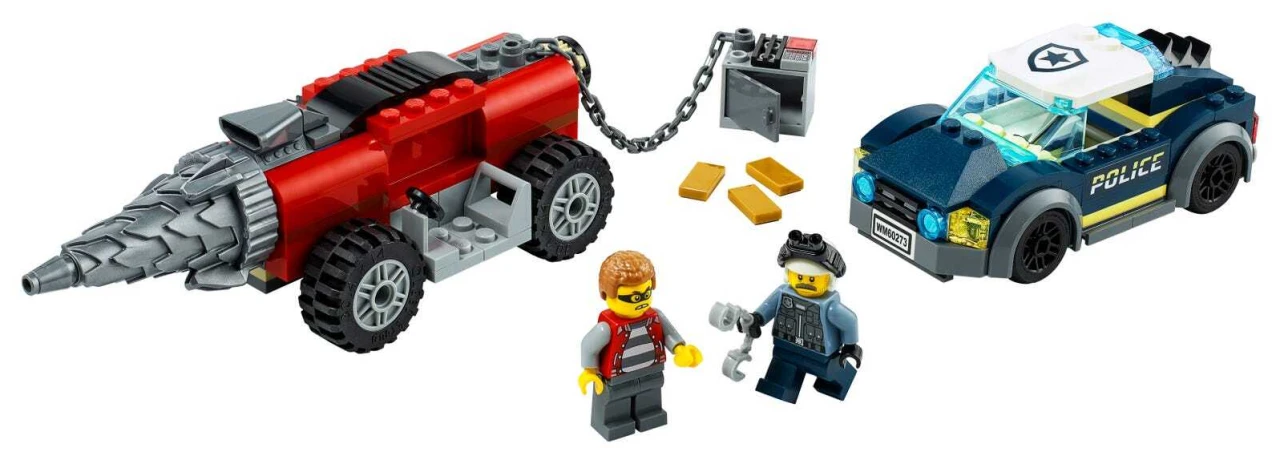 Lego Elite Police Driller Chase