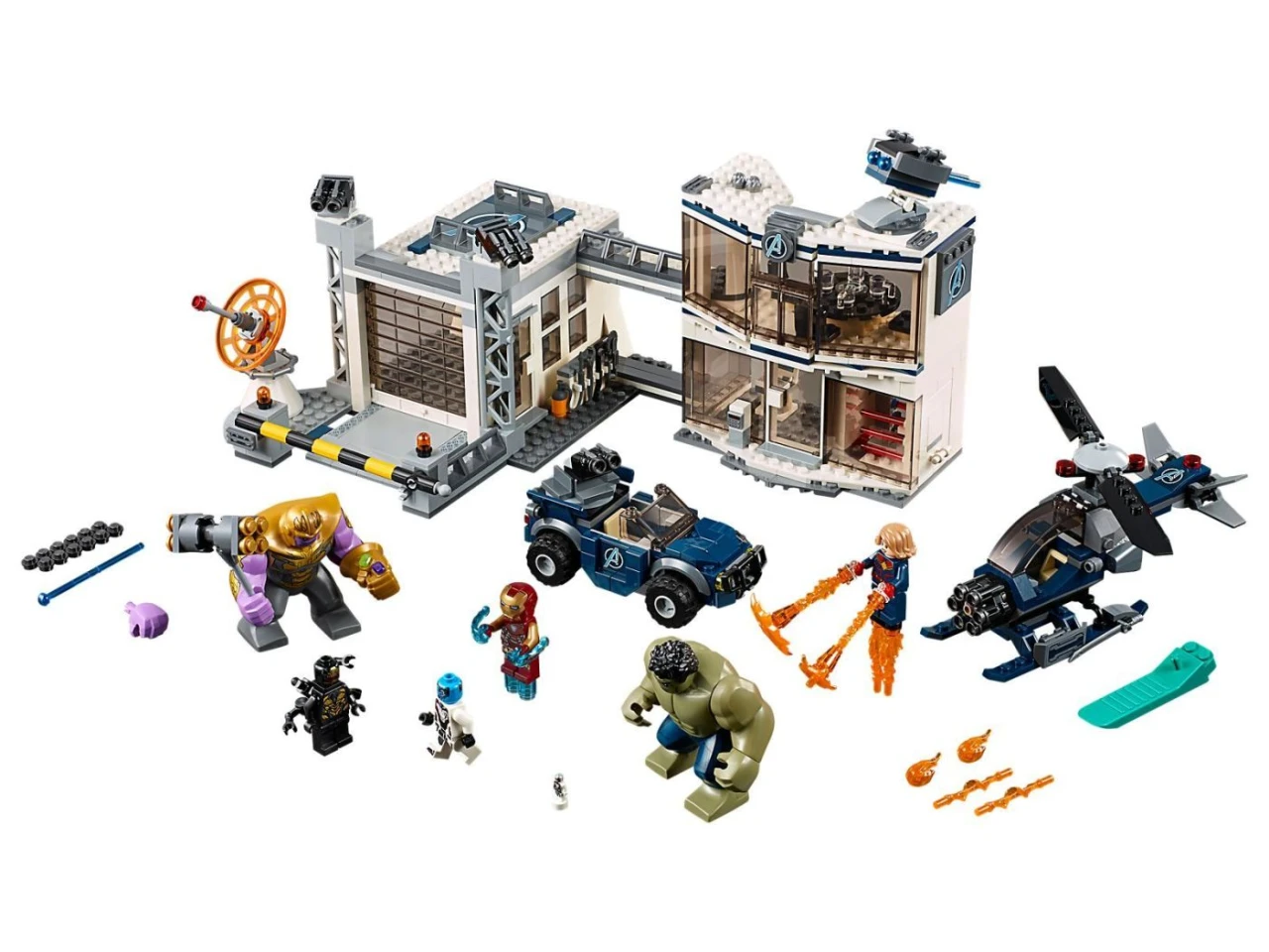 Lego Avengers Compound Battle