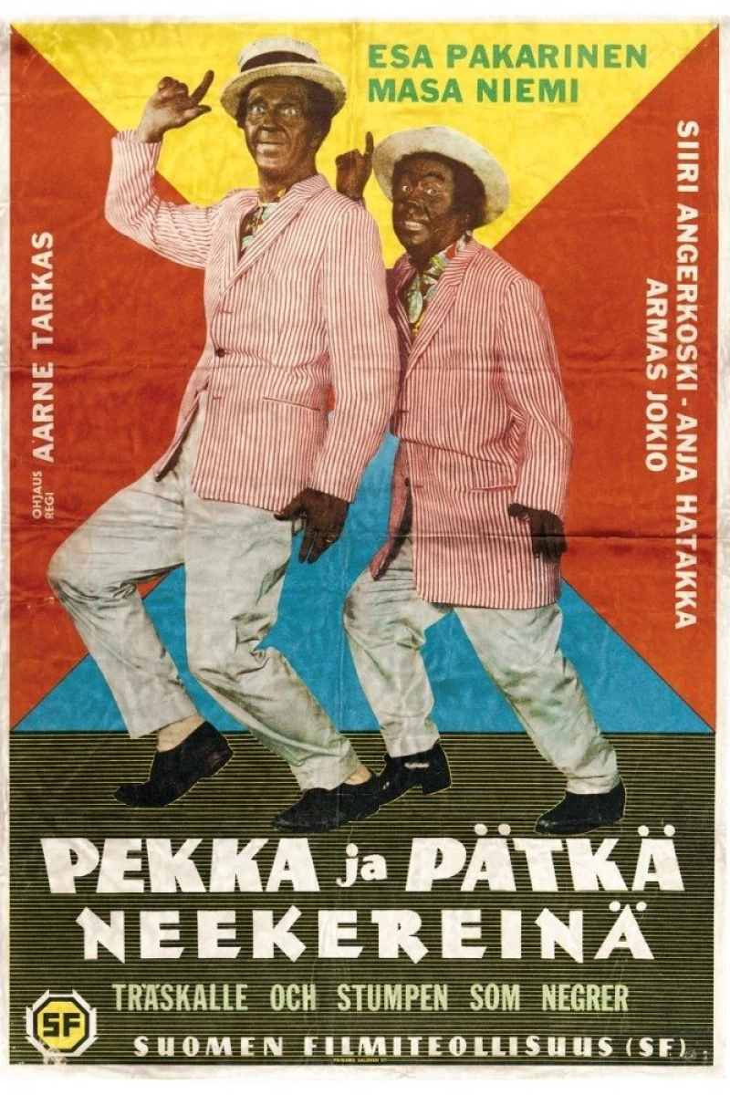 Pekka ja Pätkä neekereinä (1960)