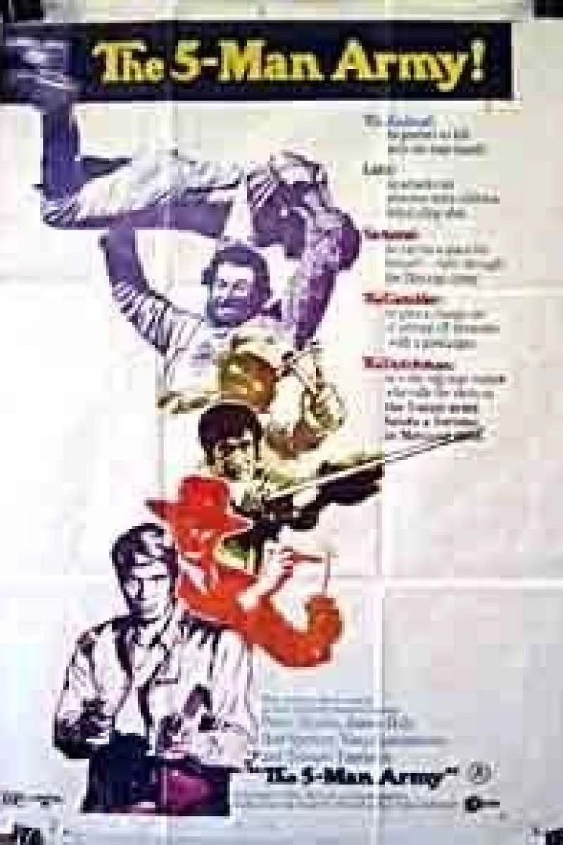 The 5-Man Army (1969)