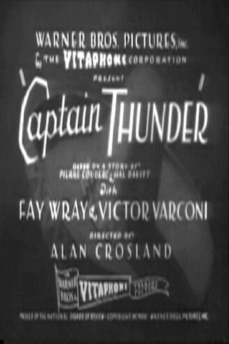Captain Thunder (1930)