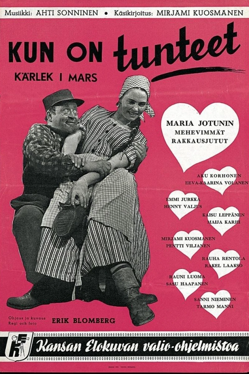Kun on tunteet (1954)
