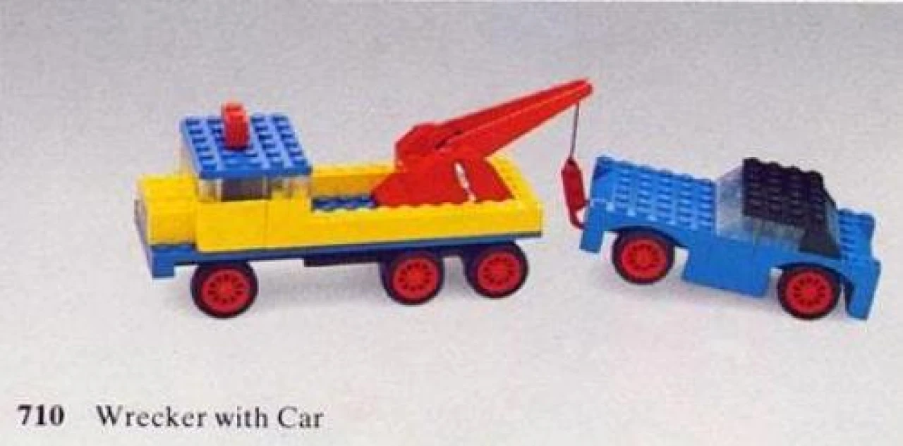 Lego Wrecker with Car
