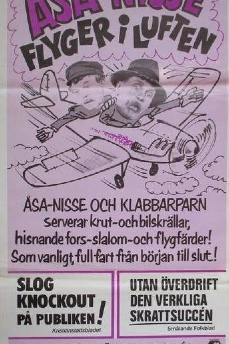 Åsa-Nisse flyger i luften (1956)
