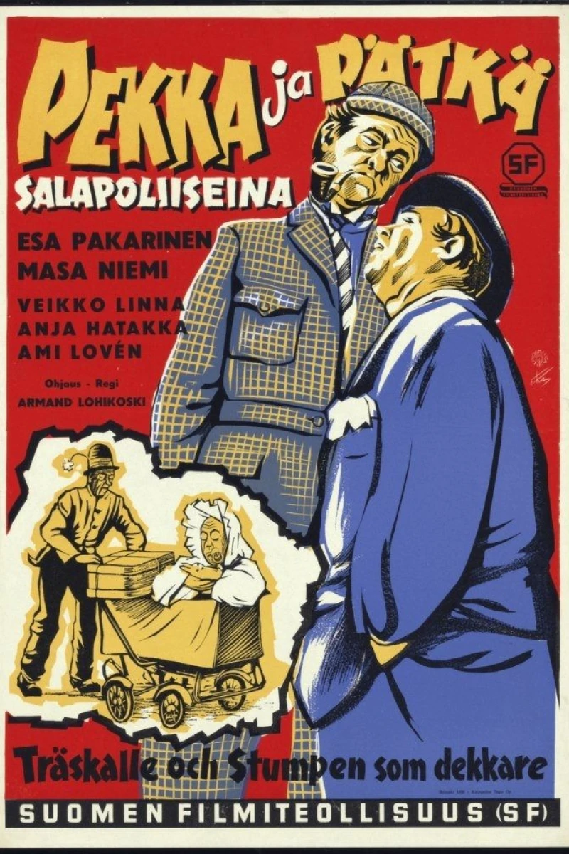 Pekka ja Pätkä salapoliiseina (1957)