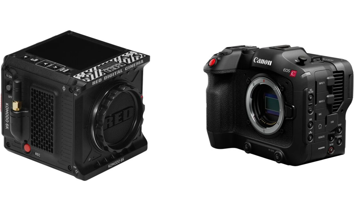 Canon C70 vs RED Komodo