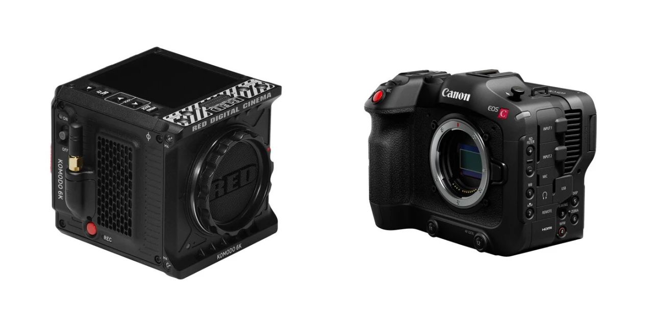 Canon C70 vs RED Komodo